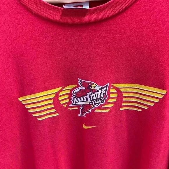 Vintage Nike Iowa State  Cyclones Long Sleeve T-shirt - Picture 4 of 5